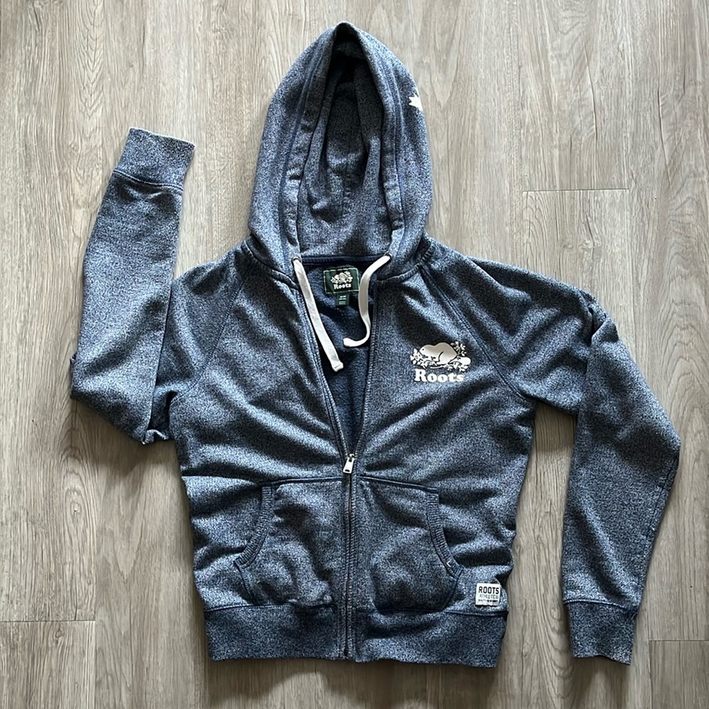 Roots zip up hoodie